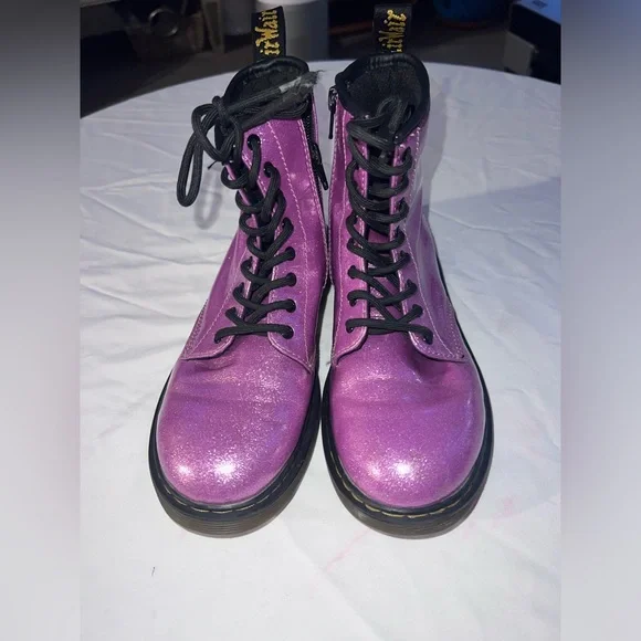 Doc Marten 1460 Pink Metallic boot size 5 - Picture 1 of 5